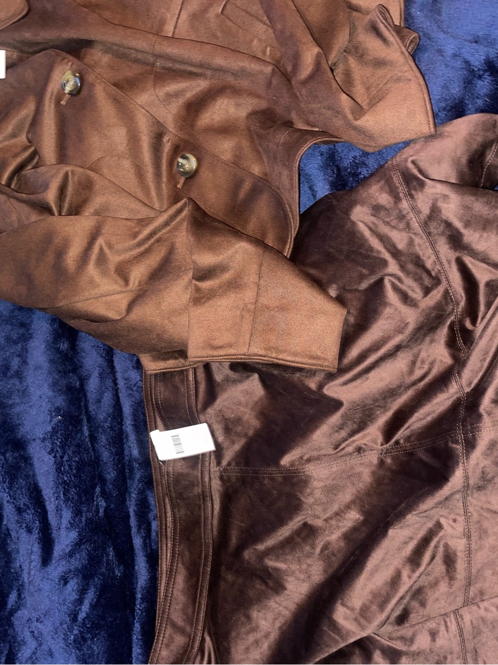 Lane Bryant Faux Suede Set